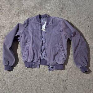 Carhartt WIP Purple Bomber Jacket
